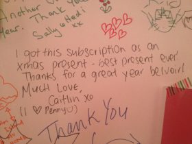 Theatre, subscriptions, Christmas
